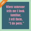 I Do Porn Card