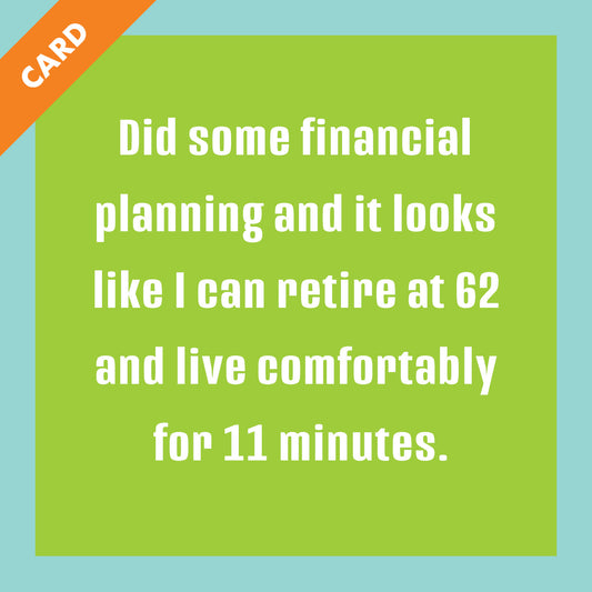 Financial Plan Card