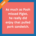 Pooh Card