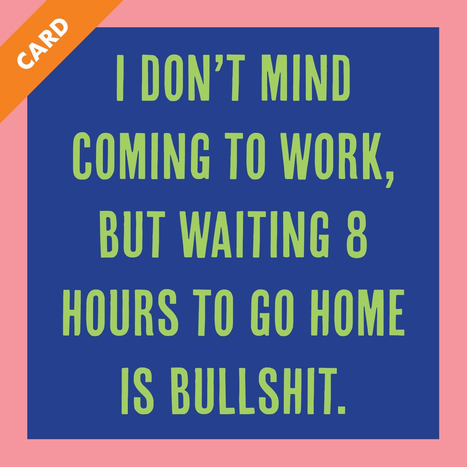 8 Hours Card