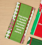 CHRISTMAS Hard to shop Dish Towel
