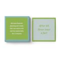 Financial plan Napkin