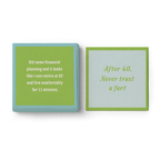 Financial plan Napkin