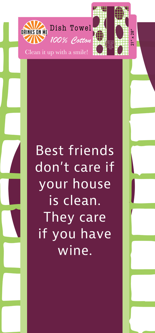 Best Friends Dish Towel