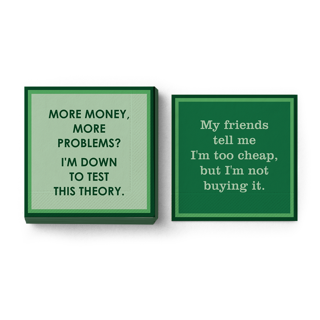 My Friends Tell Me I'm Too Cheap Napkin
