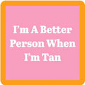 Tan Coaster