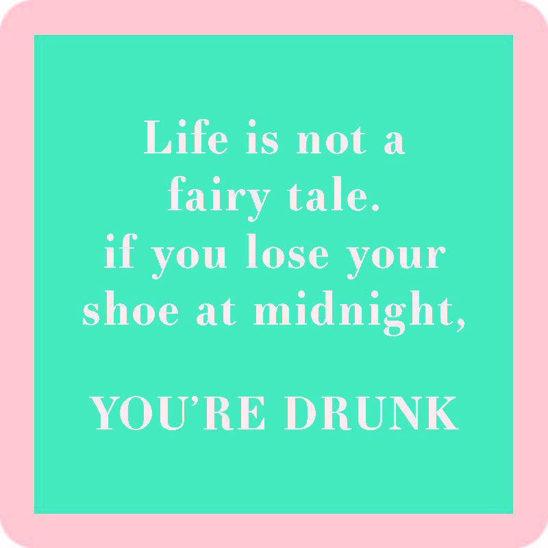 Lose Your Shoe Coaster