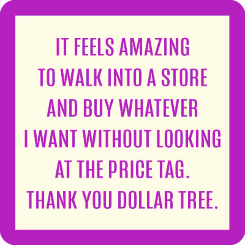 Walk Into a Store Coaster