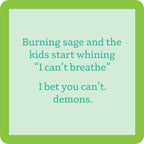 Burning Sage Coaster