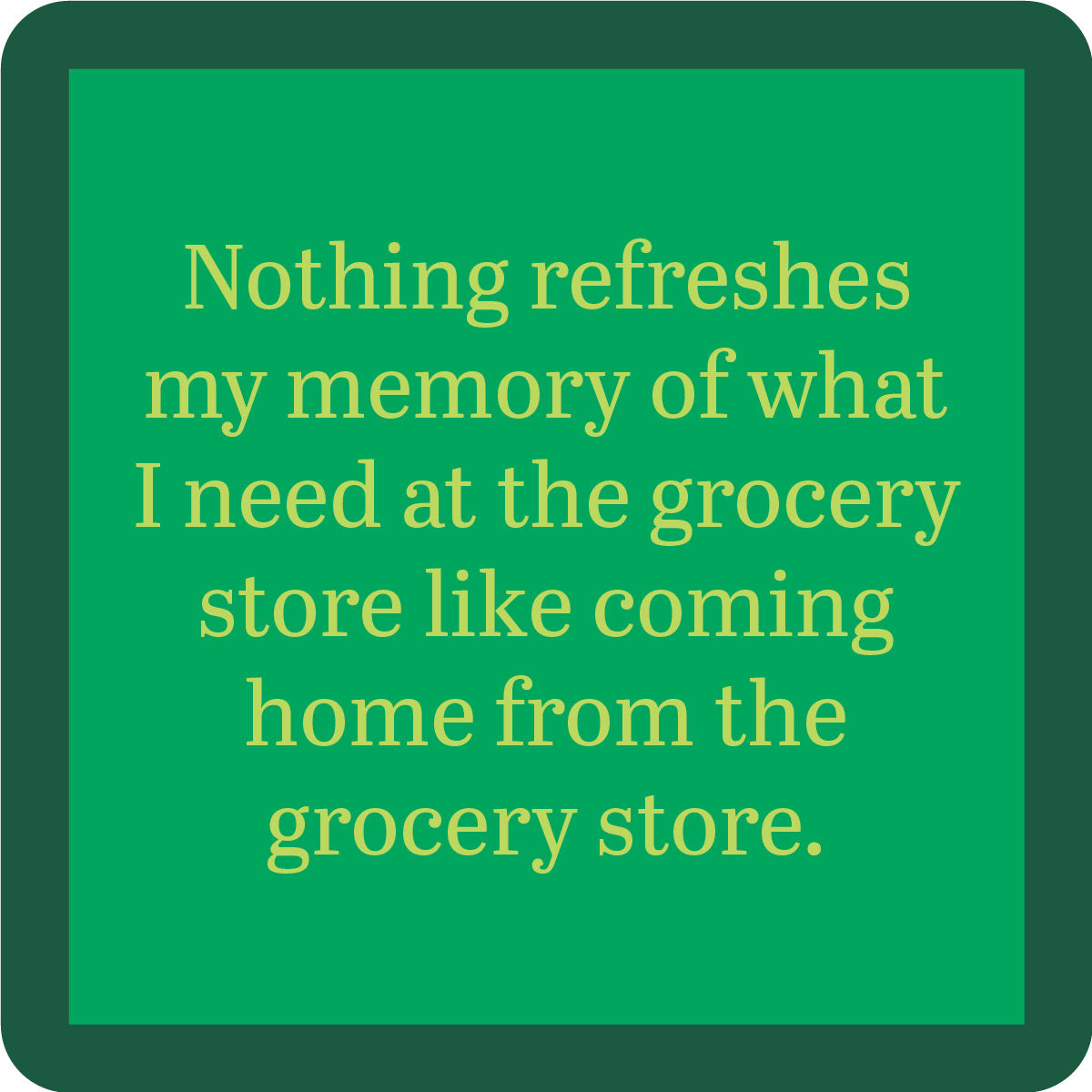 Grocery Store Coaster