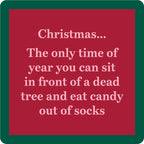 Xmas Dead Tree Coaster