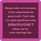 Significant Other Coaster