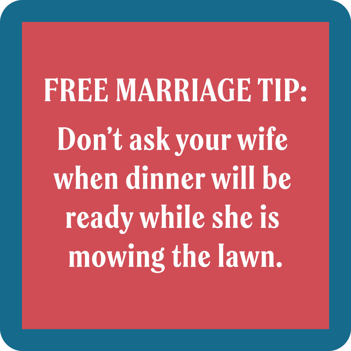 Free Marriage Tip Coaster