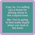Driving Alone Coaster