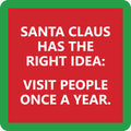 Xmas Santa Claus Coaster