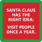 Xmas Santa Claus Coaster