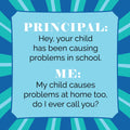 Principal Square Metal Magnet