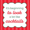 Like Cocktails Square Metal Magnet