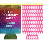 Calm Down Slim Can Sleeve