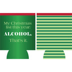Christmas List Regular Can Sleeve