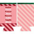 Dasher Dancer Slim Can Sleeve