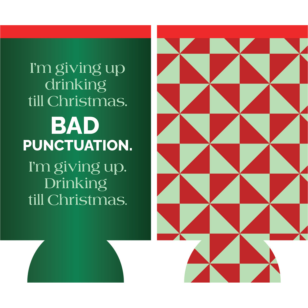 Bad Punctuation Slim Can Sleeve