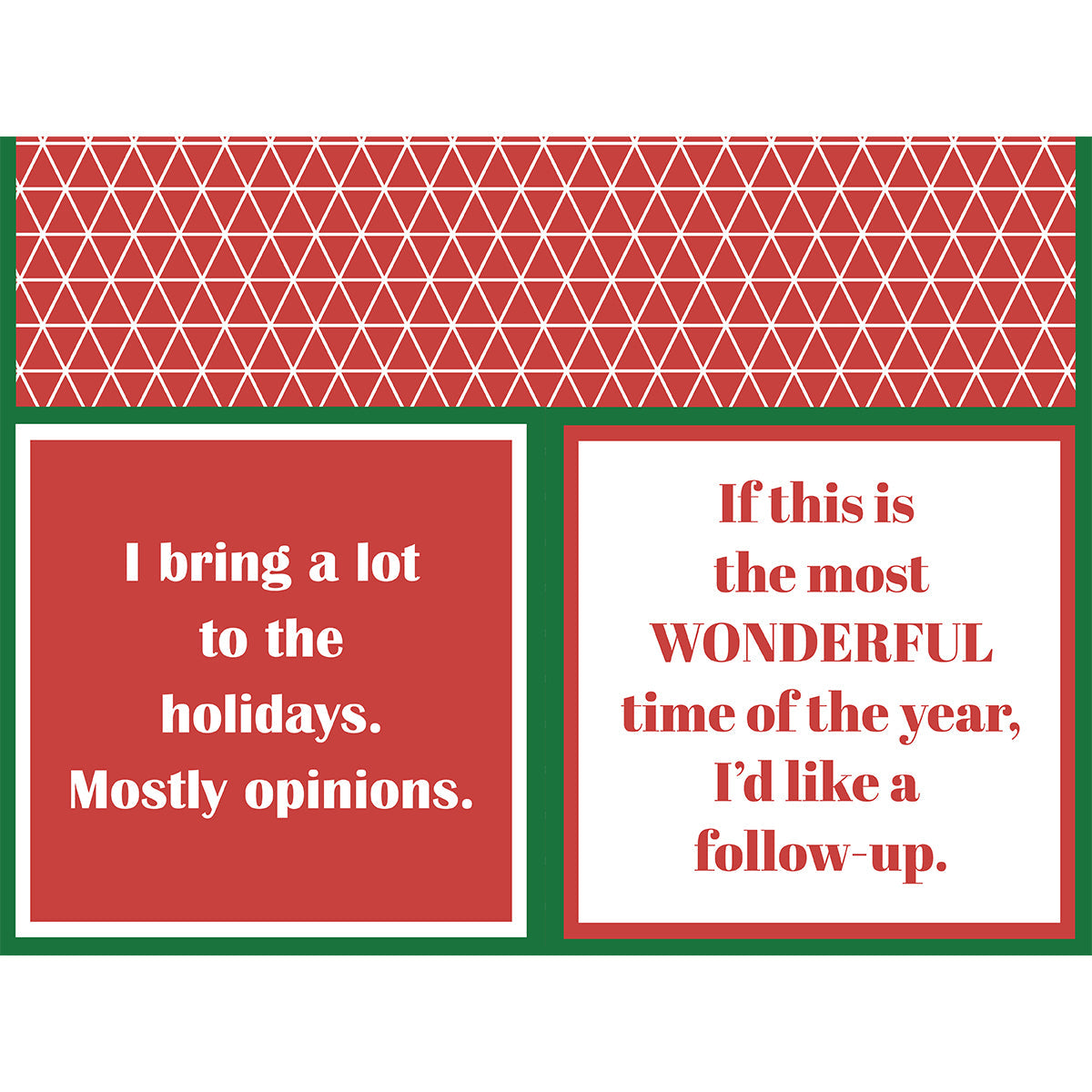XMAS Most Wonderful Time Napkin