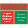 XMAS Silent Night Napkin