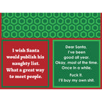 XMAS Dear Santa Napkin