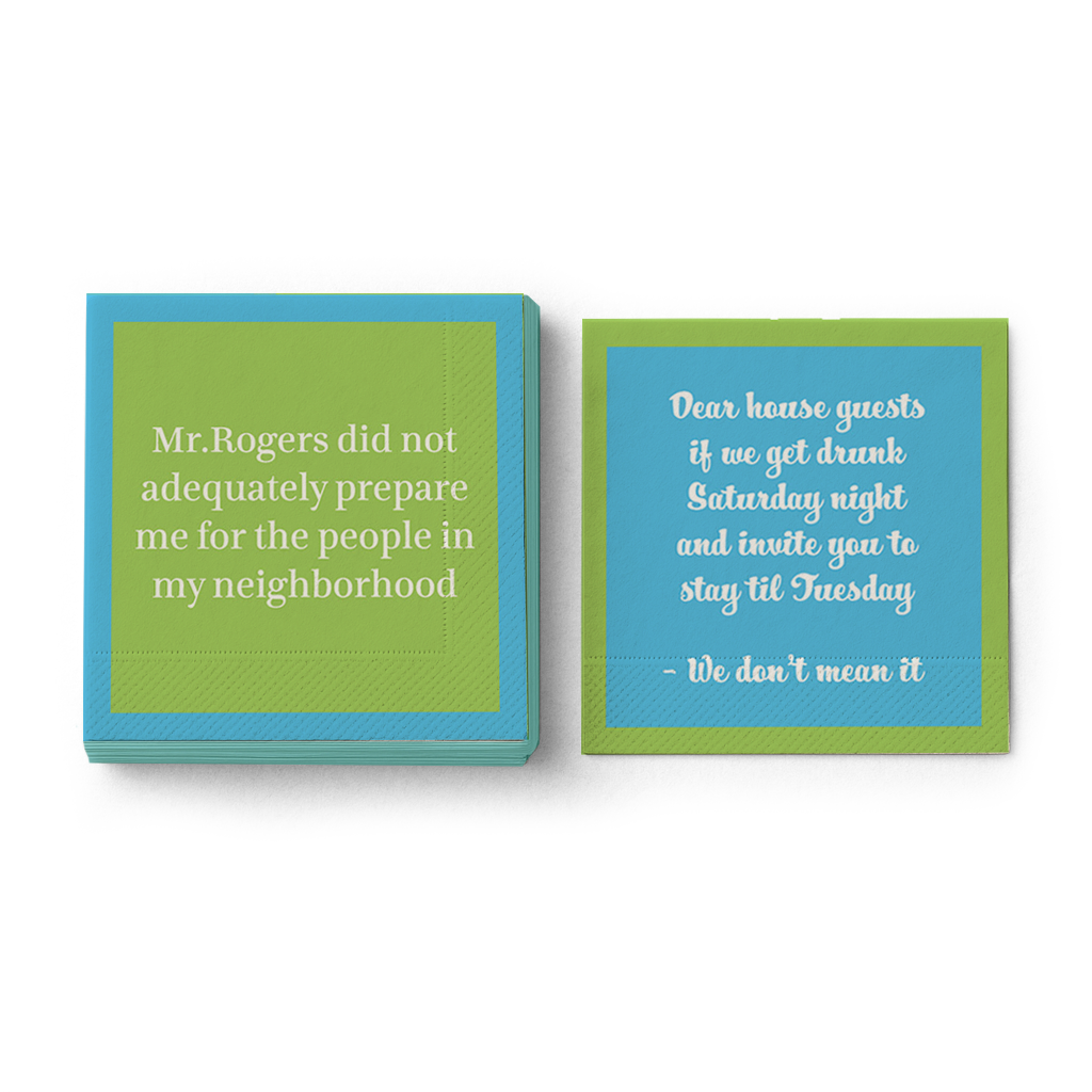 Mr. Rogers Napkin