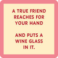 Put a Wine Glass Coaster