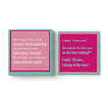 Wine talking Napkin