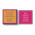 Wine Improves With Age Napkin