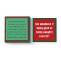Counted Christmas Napkin