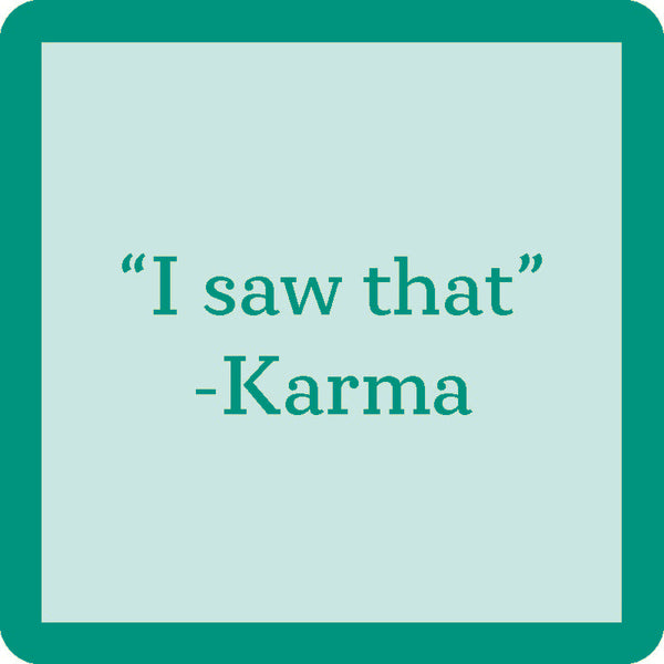 "I Saw That" - Karma Coaster