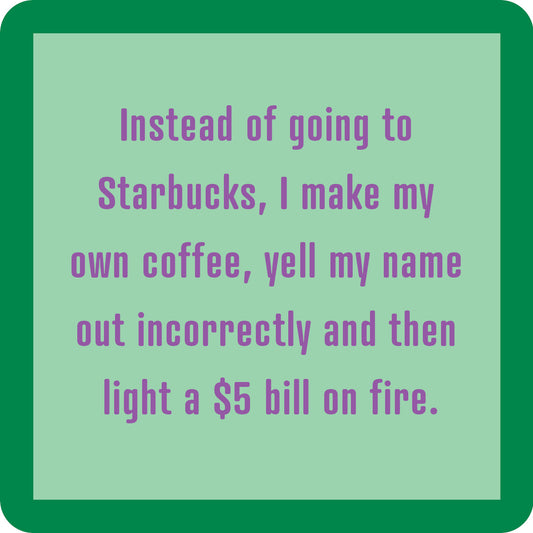 Starbucks Coaster