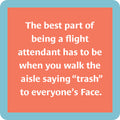 Flight attendant Coaster