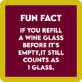 One Glass Coaster