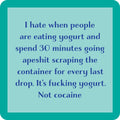 Yogurt Coaster