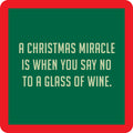 Xmas miracle CHRISTMAS Coaster