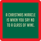Xmas miracle CHRISTMAS Coaster