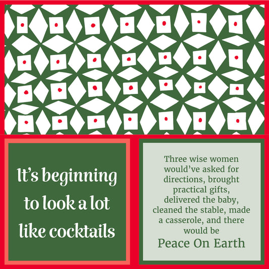 Peace on Earth CHRISTMAS Napkin